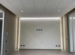 interni intonaci muro luce design edilizia azienda lavoro ufficio