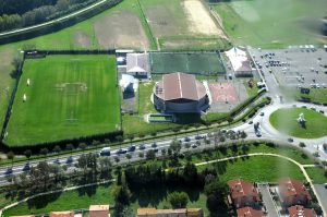 campo sportivo impianto Bellaria pontedera struttura sport calcio basket edilizia ristrutturazione